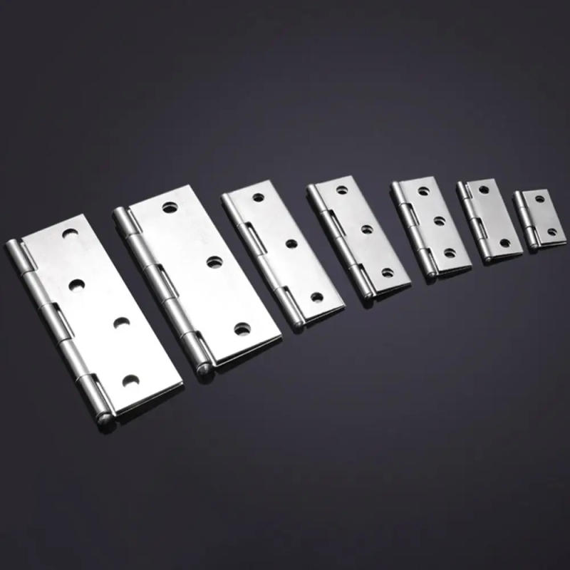 Description Picture 6 of item1Pcs Window Accessories Door Hinges 1/1.5/2/2.5/3 Inch 201 Stainless Steel Cross Hinge Aluminum Core Folding Furniture Hardware