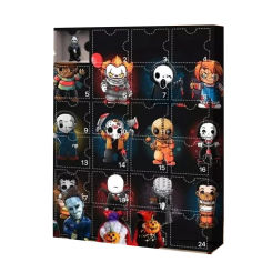 Halloween Doll Advent Calendar Contains 24 Gifts Halloween Horror Figures Advent Calendar Halloween Countdown Calendar