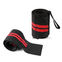 1Pc Power Wrist Strap Powerlifting Wristband Protector Weight Lifting Gym Training Wrist Brace Strap Compression Wristband