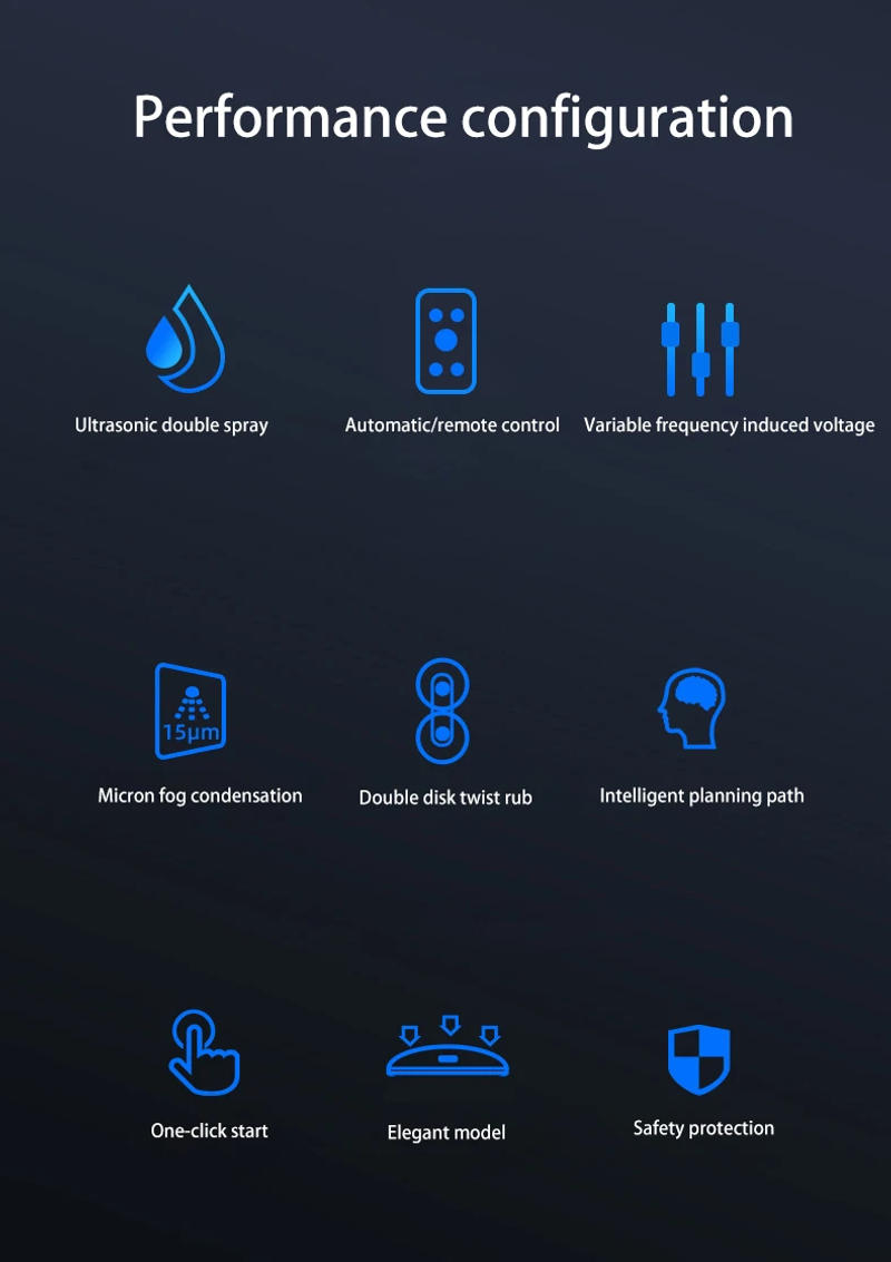 Description Picture 6 of itemNew Design Smart Building Glass Cleaner Window Home Window Cleaning Robot Household Grass Cleaning