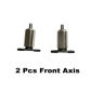 2PCS Front Axis