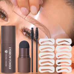 Eyebrow Stamp Waterproof Long Lasting Natural Brow Stamp Shaping Kit Shape Brow Stamp Contouring Stick Hairline