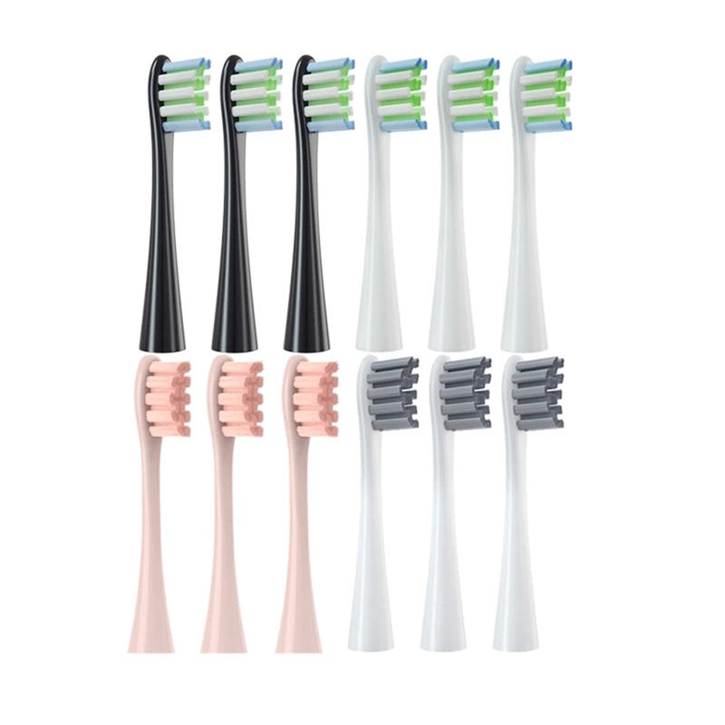Description Picture 4 of item12PCS Replacement Parts Brush Heads For Oclean X/ X PRO/ Z1/ F1/ One/ Air 2 /SE Sonic Electric Toothbrush Soft Bristle Nozzles