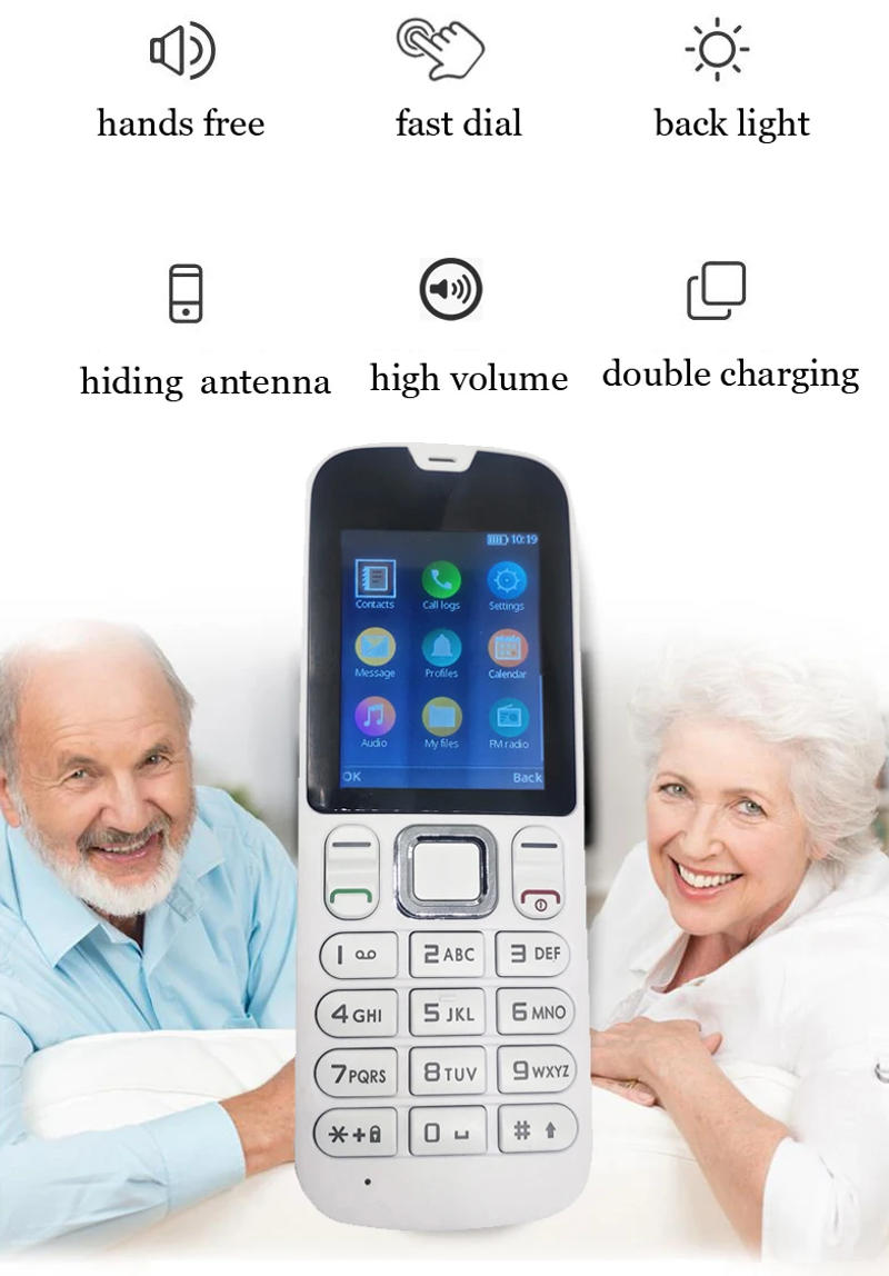 Description Picture 3 of itemCordless Phone GSM SIM Card Fixed mobile for old people home cell phone aged student Wireless landline Telephone office 2g 3g 4g