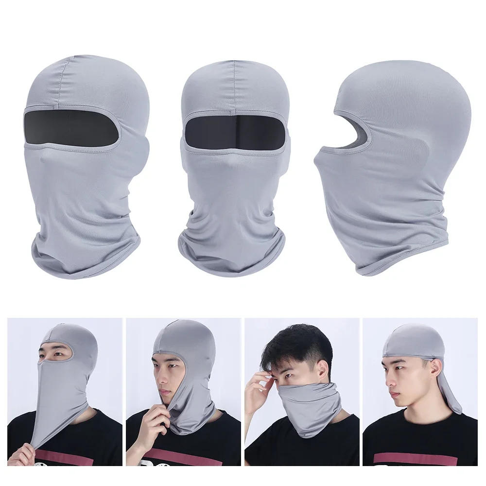 Description Picture 6 of itemCycling Caps for Men Balaclava Ski Mask Quick Dry Dustproof Face Cover Sun Protection Bicycle Hat Windproof Sports Cap Hood