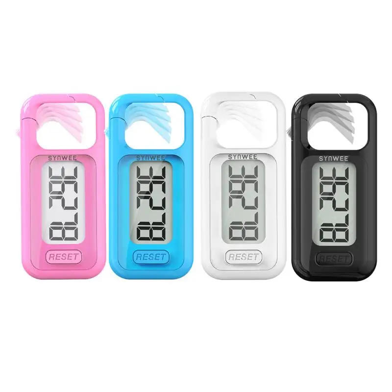 Description Picture 2 of item3D Pedometer for Walking with Large Display Accurate Simple Step Counter with Removable Clip and Lanyard for Men Women and Kids