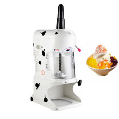 Commercial Shaved Ice Maker Commercial Ice Shaver Planer Machine Electric Continuous Ice Shaving Machine