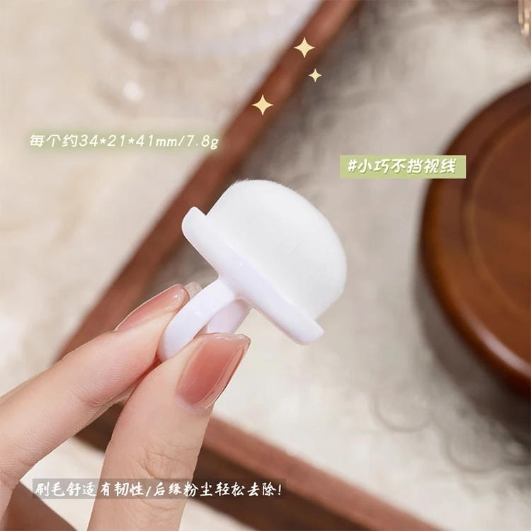 Description Picture 3 of item10x Nail Brushes Dust Cleaner Professional Delicate Soft Brush for Nail Art Gel Polish Removal Tool Women Manicure Accessories