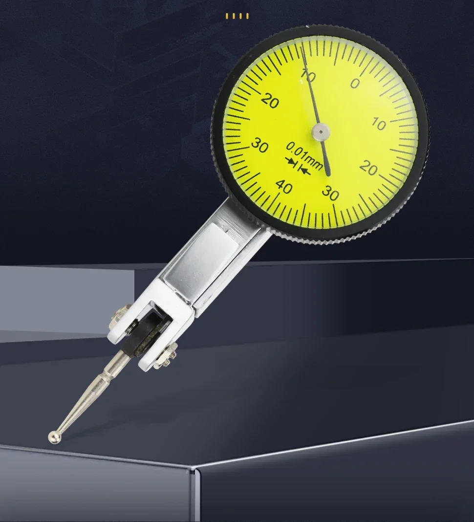 Description Picture 3 of item0-0.8mm Lever Dial Indicator Gauge With Measuring Probes Mechanical Micrometer Measuring Tools Dial Bore Gauge Test Indicators