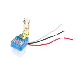 12/220V Auto On Off Light Switch Photo Control Sensor For LED Lights Energy Saving Lamps Fluorescent Incandescen