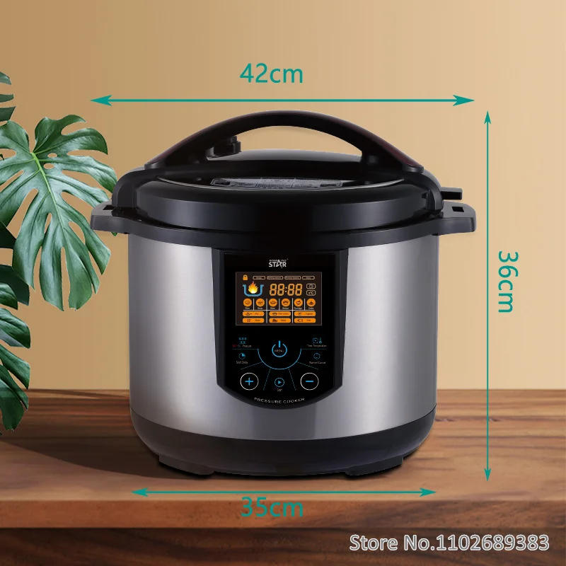 Description Picture 4 of itemElectric Rice Cooker 10L IMD Full Touch Panel Pressure Cooker Multi-function Stainless Steel Commercial or Household