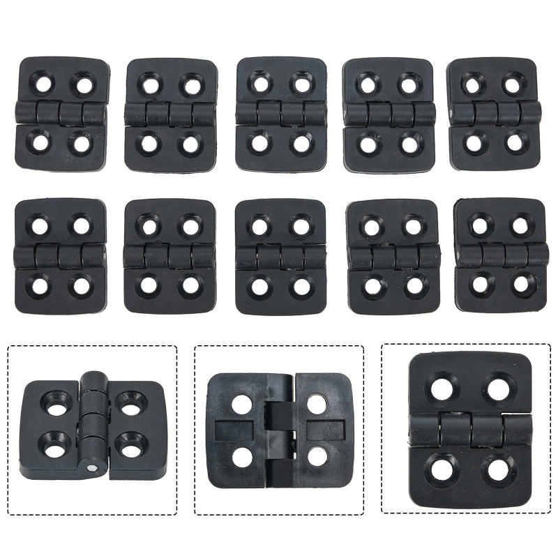 Description Picture 4 of item10PCS  Plastic Hinges Door Bearing Butt Cabinet Hinge Cabinet Electrical Box Door Window Hardware Folding Hinges Replacement