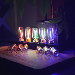 1PC Bedroom DIY Decoration USB Touch Control LED Filament Night Light Atmosphere Light Edison Bulb Incandescent Lamp