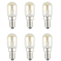 Pack of 6 Efficient 220V 20W Microwave Oven Bulb Microwave Light Bulb Lighting Solution Easy Installation for Oven