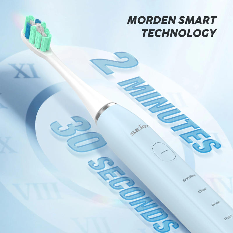 Description Picture 6 of itemSmart Electric Toothbrush With 12pcs Replacement Head USB Rechargeable Tooth Brush 5 Modes Clean Whitening Sonic Toothbrush