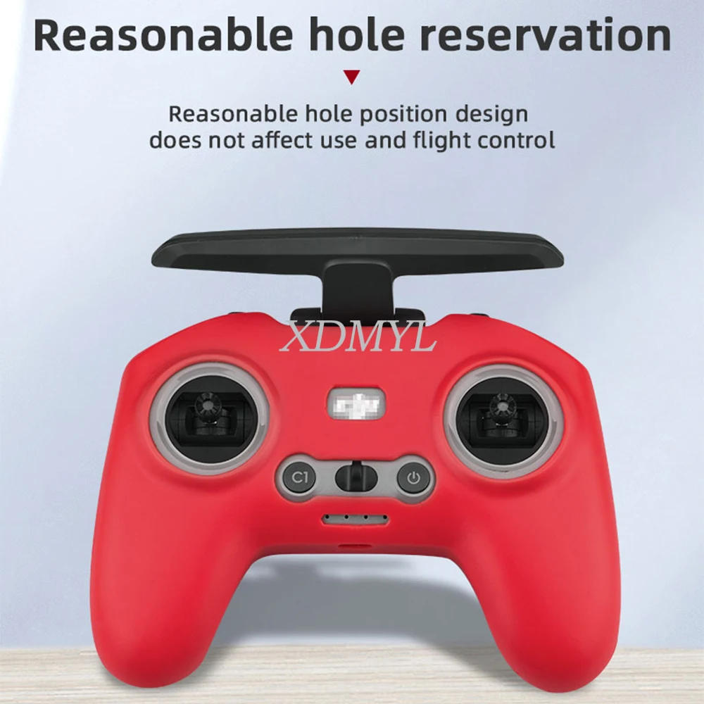 Description Picture 5 of itemFor DJI Remote Controller 2/3 Silicone Cover Protetcive Case Scratch-Resistant Portablefor DJI Avata 2/FPV Hanging Accessories