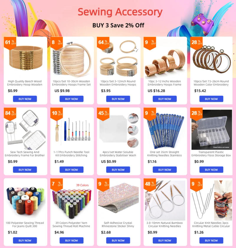 Description Picture 2 of item12pcs 1pcs Metal/Wooden/Plastic Handle Crochet Hook Knitting Needles Set Crocheting Needle Tool Sweater Knitting DIY Crafts