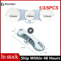 1/3/5PCS Bathroom Safety Helping Handle Anti Slip Support Toilet Safe Grab Bar Handle Vacuum Sucker Suction Cup Elderly Handrail