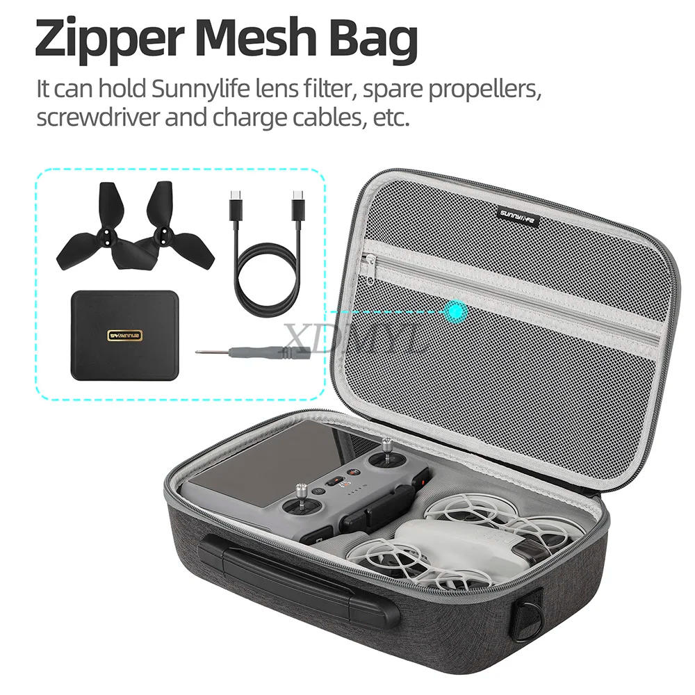 Description Picture 5 of itemHandheld Flight Camera Set for DJI NEO Protective Box Waterproof Portable Bag Dustproof for DJI RC 2 Remote Controller Accessory