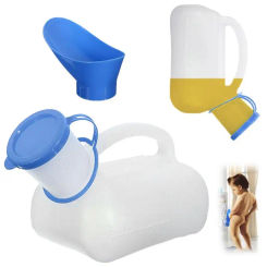 Portable Car Urinal Mobile Plastic Toilet Aid Bottle Hospital Care for Men Women Travel Camping Hiking Journey Suppllies
