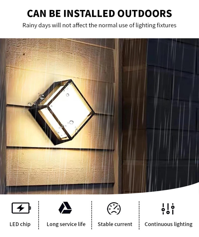 Description Picture 3 of itemLED Wall Light With Motion Sensor AC85-265V 6W 12W Light LED Spotlight For Outdoor Indoor Lighting Garden Decoration Light Focus