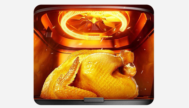 Description Picture 6 of itemXIAOMI MIJIA Air Fryer 4.5L Multifunctional Household Low Oil And Light Fat Fryer Intelligent NTC Precise Temperature Control