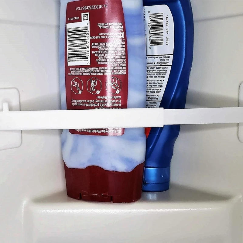 Description Picture 6 of itemCorner Storage Bar Telescopic Shower Shelves Holder Fixing Rod RVs Accessory