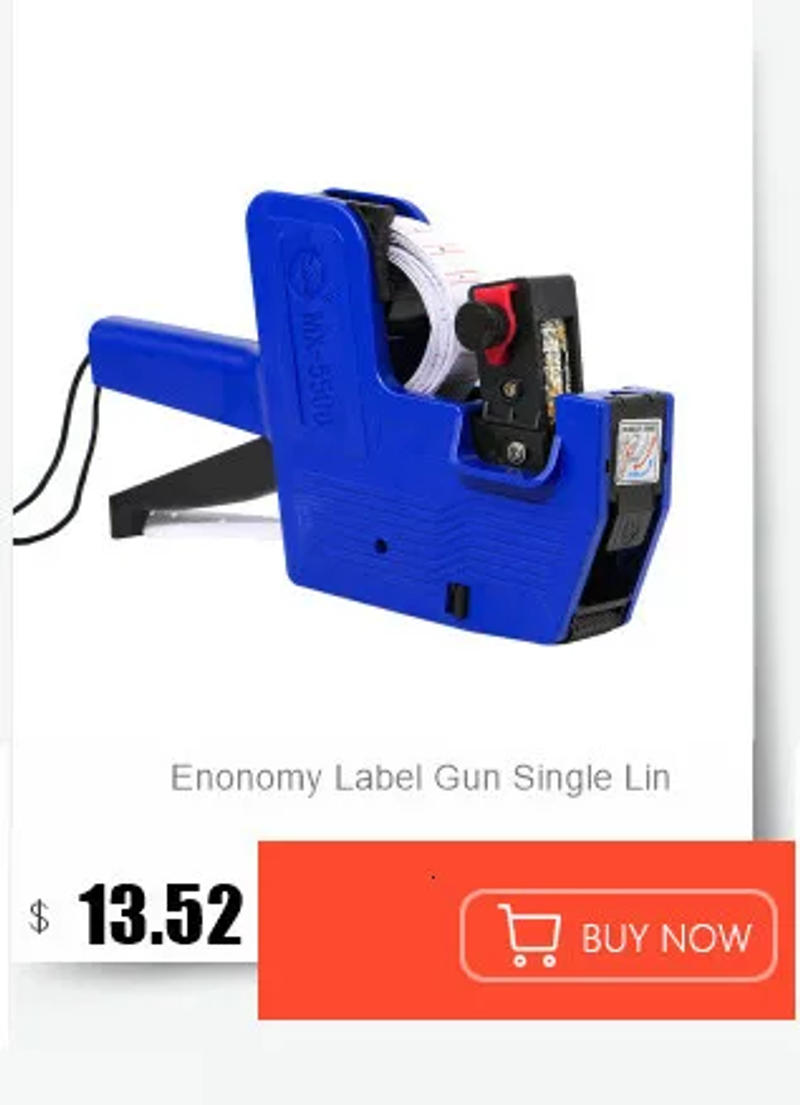 Description Picture 5 of itemColored Price Label For One Line Labeller, Pricing Gun Labeler #5500 Paper Tag Sticker, Price Tag Label Gun Refill Roll In Color