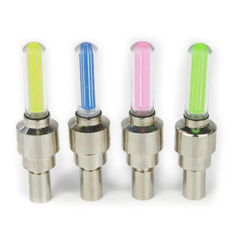 Description Picture 2 of itemBicycle Light Led Air Nozzle Lamp Fine Workmanship Auto Styling Auto LED NEON Light Tire Wheel Valve Cap for Modification 1PC