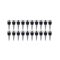20Pcs Metal Wine and Beverage Bottles Stoppers Wine Bottles Corks Tapered Storage Crafts Art DIY