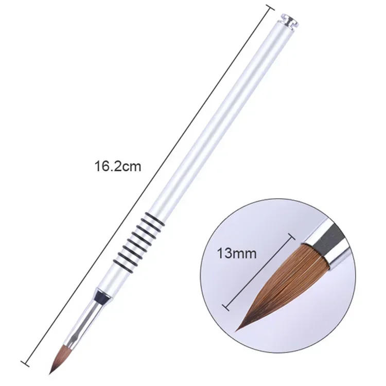 Description Picture 2 of item3D Acrylic Nail Art Sculpture Brush Liquid Powder UV Gel Carving Pen Flower Painting Manicure Nails Brush Tools Accessories