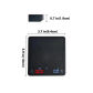3kg-1g Black B