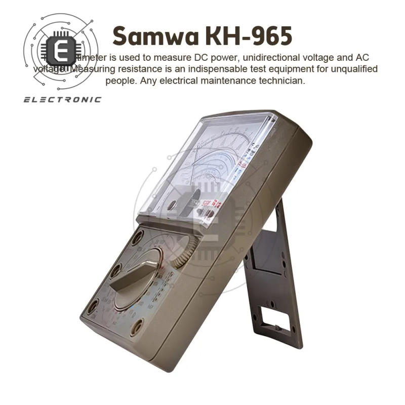 Description Picture 5 of itemNeedle Type Universal Meter Pointer Display Electrical Multimeters Voltage Current Resistance Tester AC DC