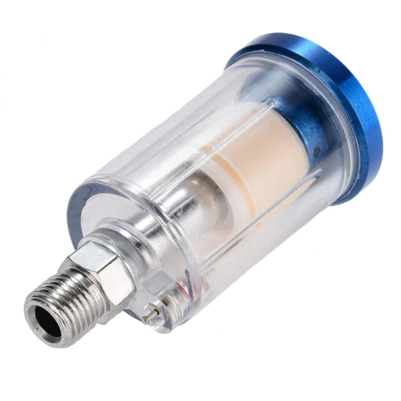 Description Picture 5 of itemAir Tools Filter Kitchen Aluminum Alloy + PC Blue/transparent Filter Bowl For Compressor Paint Pneumatic Parts