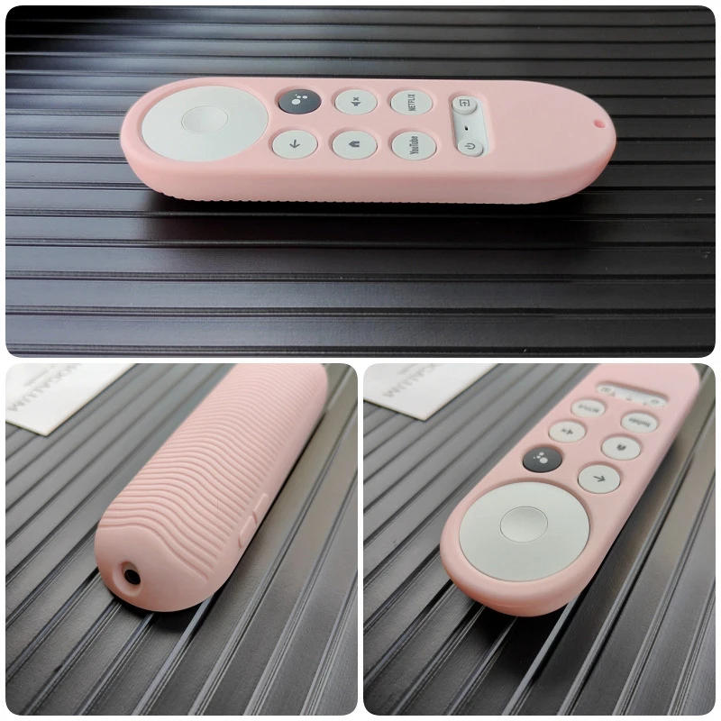 Description Picture 3 of itemSoft Silicone Case For 2020 Google Chromecast 4k Snow Remote Protective Cover Shell Non-slip For Chromecast Smart TV Remote
