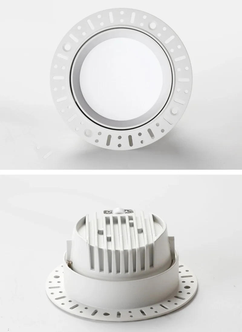 Description Picture 5 of itemMinimalist modern frameless spotlights embedded LED downlights Embedded ceiling lights in bedroom living room