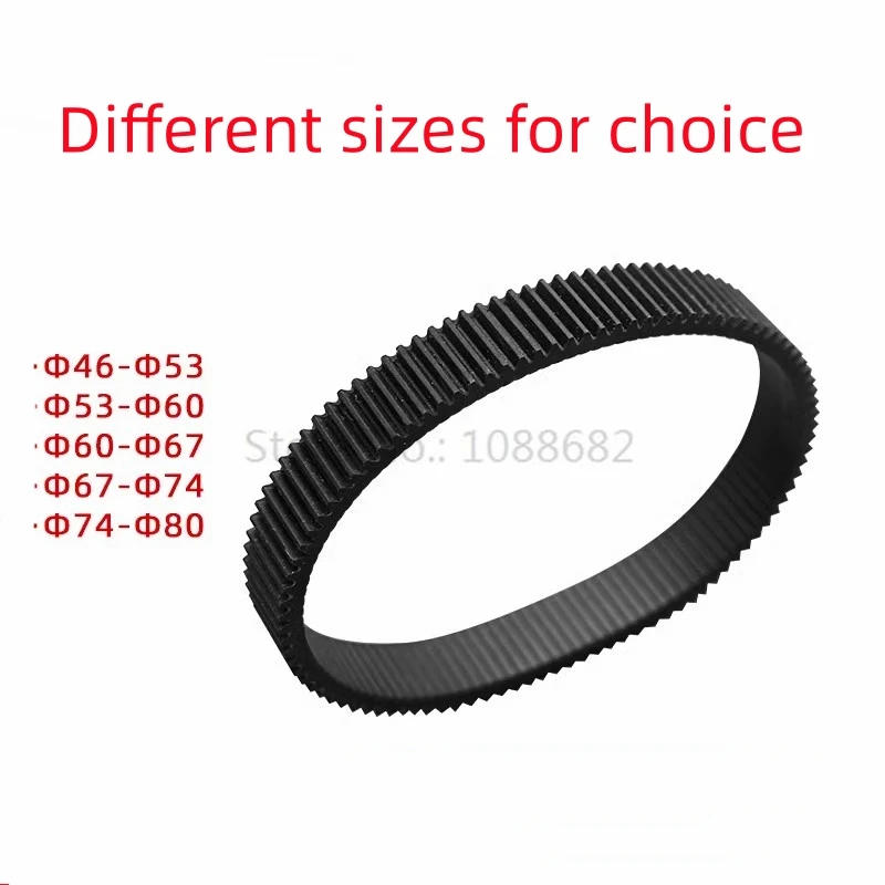 Description Picture 4 of itemJadkinsta Camera Focus Gear Ring 360 Rotation Follow Focus Ring 46-80 For SLR DSLR Camera Accessories