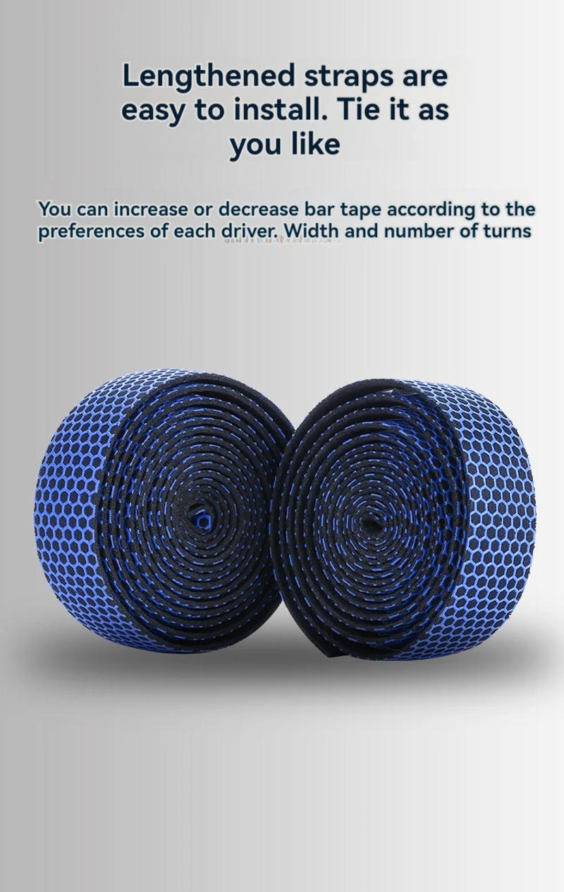 Description Picture 5 of itemBUCKLOS Road Bike Handlebar Tape Anti Slip Silica Gel Handlebar Tape Shock Absorption Cycling Bar Tape Bicycle Accessories