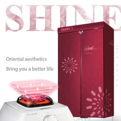 China Factory 2 Level Air Heated Electric Foldable Small Red Cheap Baby Cloth Shoes Clothes Dryer Machine For Homes