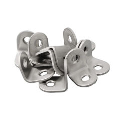10pcs Right Angle Bracket 90 Degree L Shape Corner Joint Brace Shelf Support Stainless Steel For Table Chair Furniture Hardware