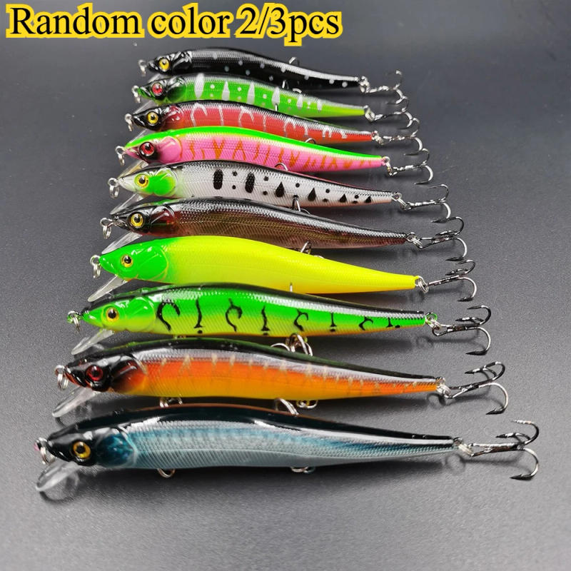 Description Picture 2 of itemFishing Lure 11.5cm/14g Artificial Bionic Swing Hard Bait Tackle 3D Eyes Hook Wobbler Carp Fishing Pesca for Bass Pike 2/3pcs