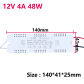 NEW 12V 4A 48W