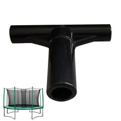 Trampoline T Joint Parts Protective Tube Quick Connect Trampoline Enclosure Replacement Thicken Durable Expansion Fittings Tube