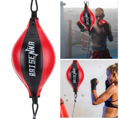 Training Reaction Speed Balls PU Leather Inflatable Punching Bag Boxing Speed Training Bag Gym Fitness Sports Equipment