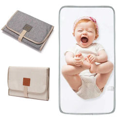 Portable Changing Pad for Baby Diaper Changing Pad Foldable Waterproof Nappy Changing Mat Travel Diaper Change Sheet Diaper Bag