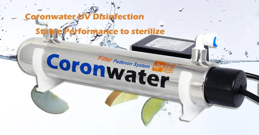 Description Picture 2 of itemCoronwater 1GPM SSE-5287 Ultraviolet Water Filter for Household Water Purification System