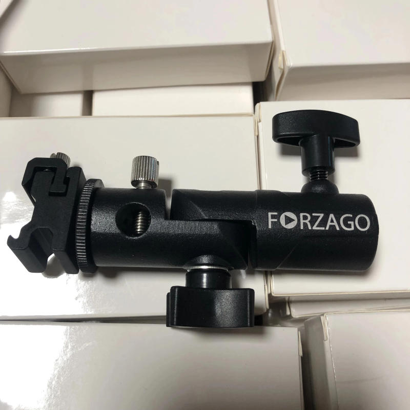 Description Picture 2 of itemPhotography Accessories Flash Light Bracket Umbrella Stand Speedlite Holder Adapter 1/4" 3/8" Mount Hot Shoe Triopod In Stock