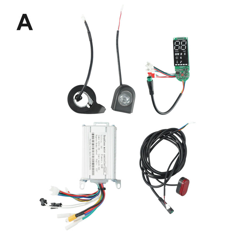 Description Picture 2 of itemElectric Scooter Controller Dashboard Accelerator 36V 350W Headlight Taillight Handbrake All Set E-Scooter Replace Suit