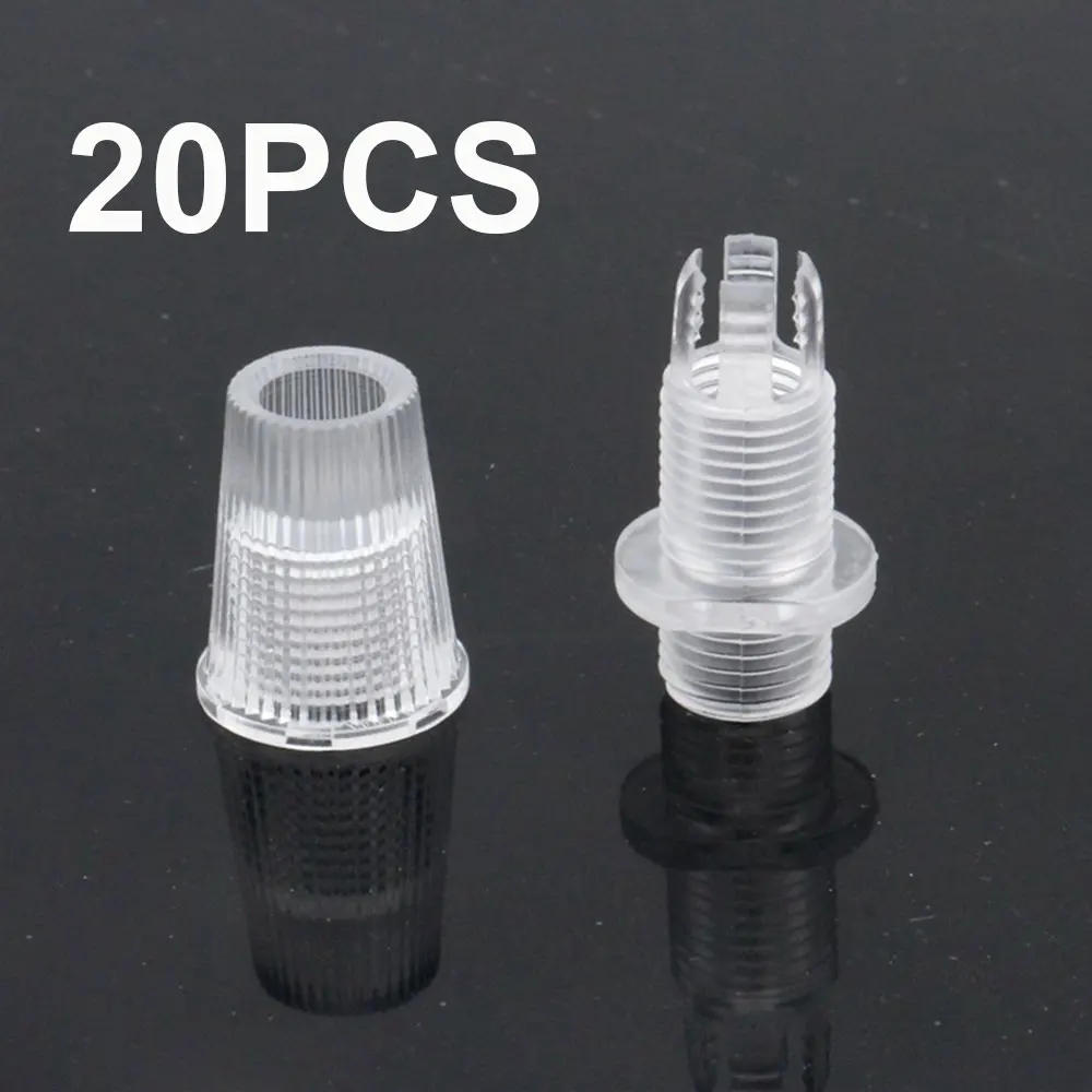 Description Picture 2 of item50PCS Fixed 007Wire Buckle Set Lamp Head Chandelier Chassis M10 Threaded Pipe Anti-pull Locking Cable Fixer Locking Buckle Black