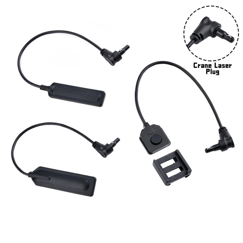 Description Picture 6 of itemHunting Switch M-Lok Keymod Picatinny Crane Laser Plug Tactical Dual Switch for MAWL PEQ Crane Lasers Dual Function Pressure